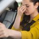 Women worried due to car suddenly smells like a garbage